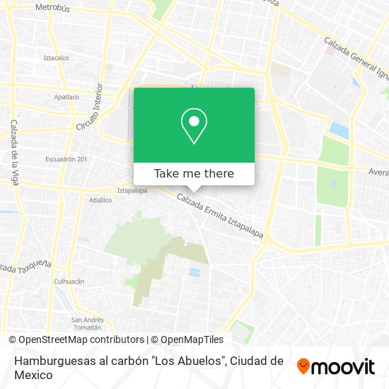 Hamburguesas al carbón "Los Abuelos" map