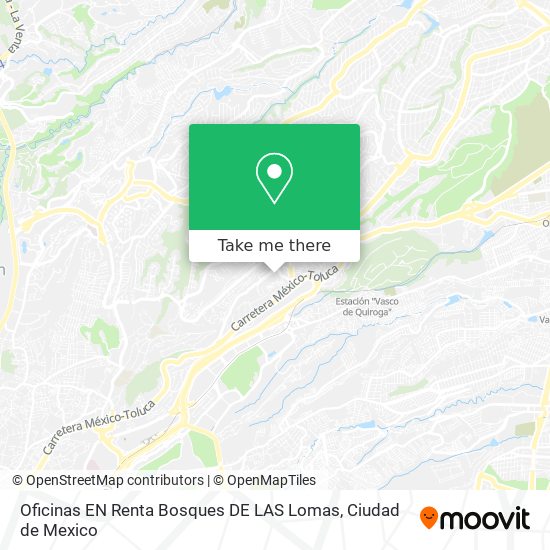 Oficinas EN Renta  Bosques DE LAS Lomas map