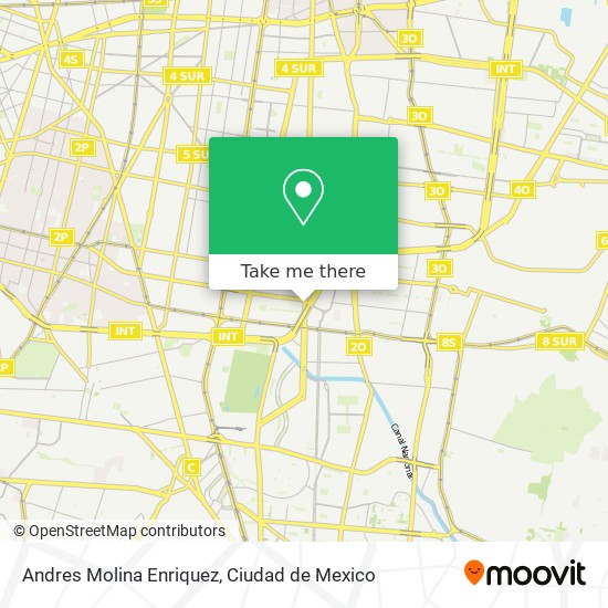 Andres Molina Enriquez map