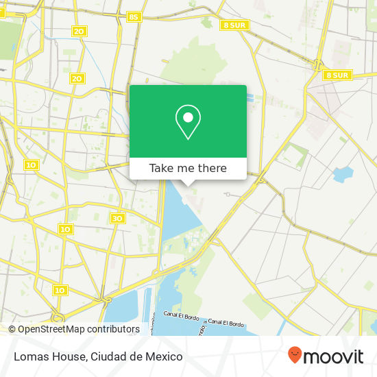 Mapa de Lomas House