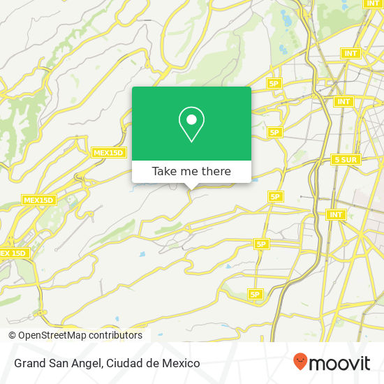 Mapa de Grand San Angel
