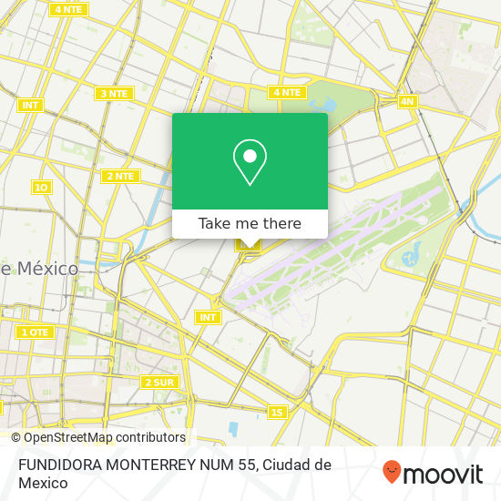 FUNDIDORA MONTERREY NUM  55 map