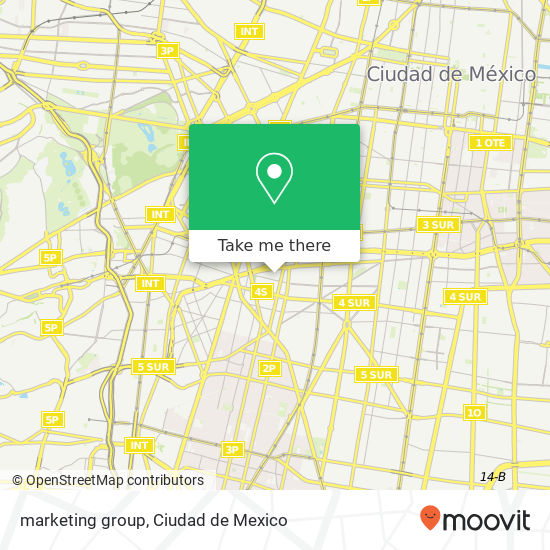 marketing group map