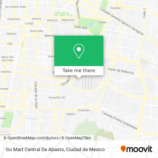 Go Mart Central De Abasto map