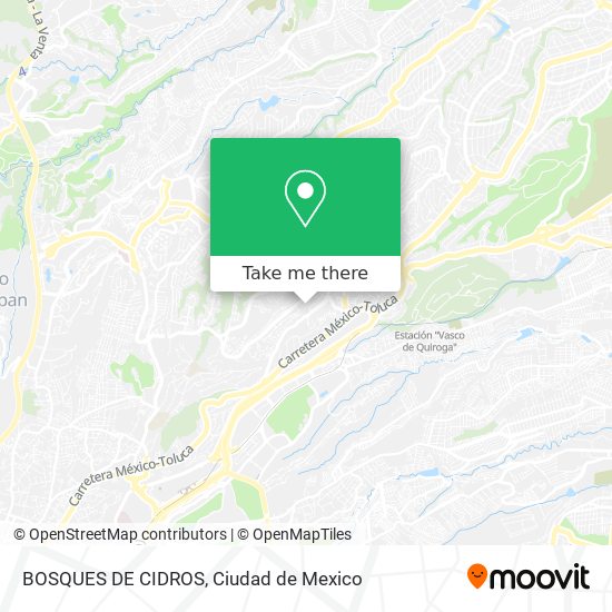 BOSQUES DE CIDROS map