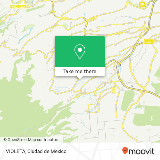 VIOLETA map