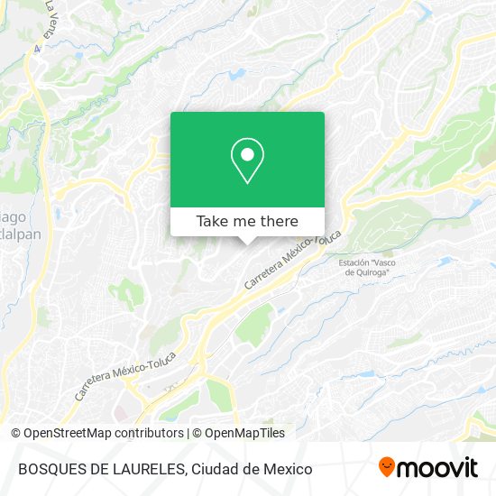 BOSQUES DE LAURELES map