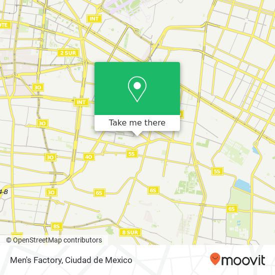 Mapa de Men's Factory