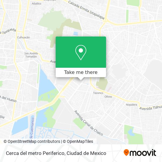 Mapa de Cerca del metro Periferico