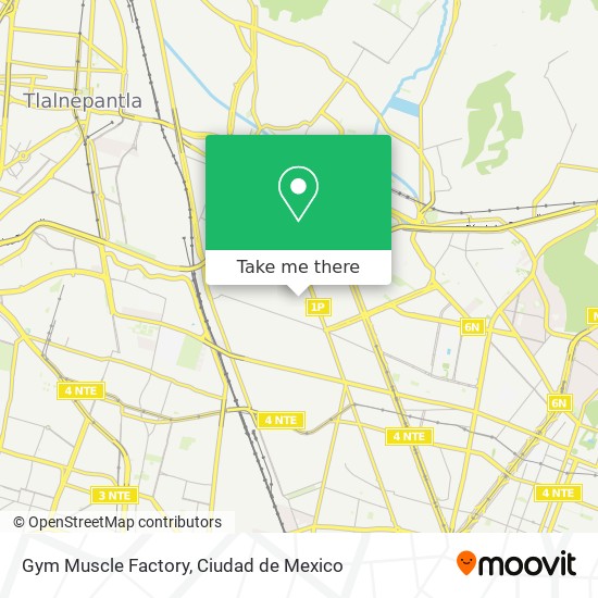 Gym Muscle Factory map