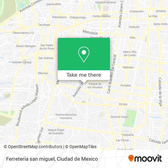 Ferreteria san miguel map