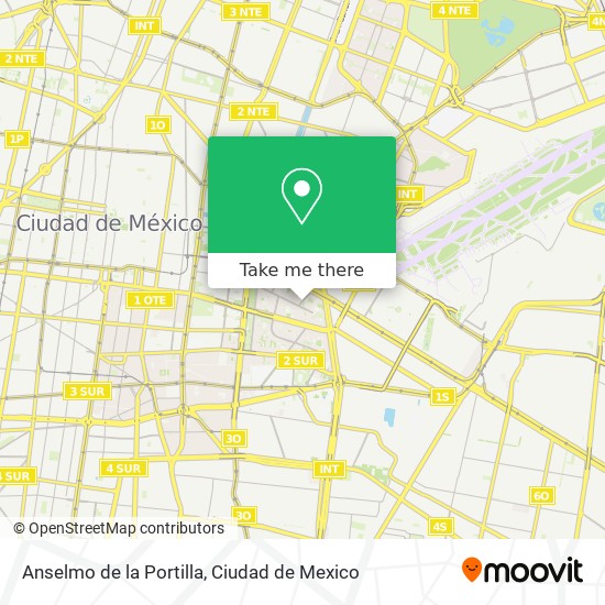 Anselmo de la Portilla map