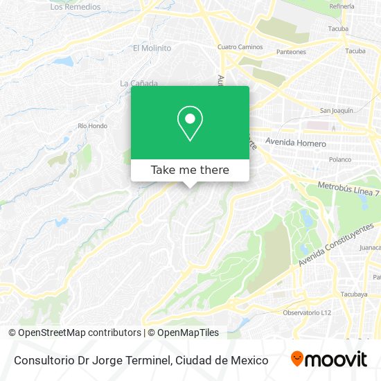 Consultorio Dr Jorge Terminel map