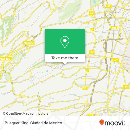 Bueguer King map