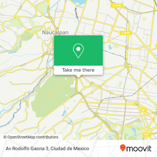 Mapa de Av  Rodolfo Gaona 3