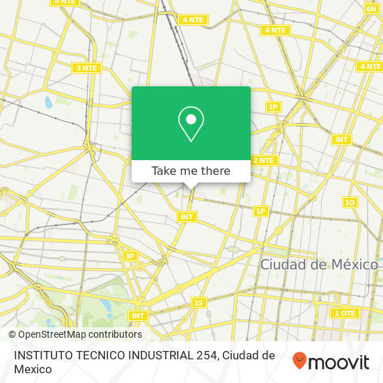 INSTITUTO TECNICO INDUSTRIAL 254 map