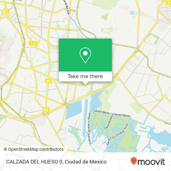 CALZADA DEL HUESO  0 map