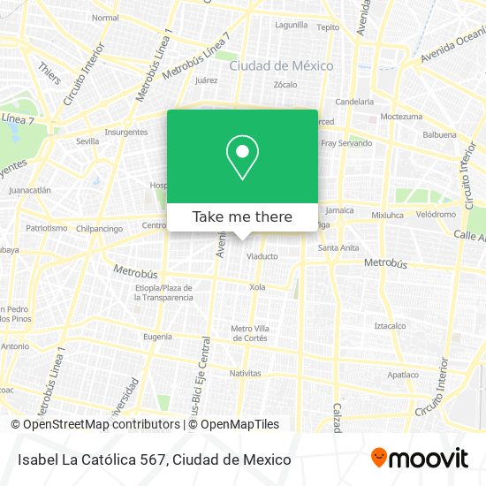 Mapa de Isabel La Católica 567