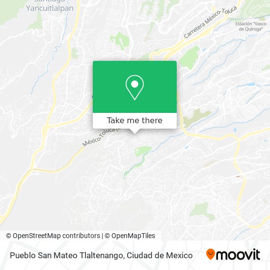 Pueblo San Mateo Tlaltenango map
