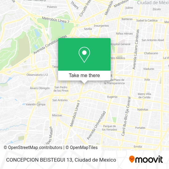 CONCEPCION BEISTEGUI 13 map