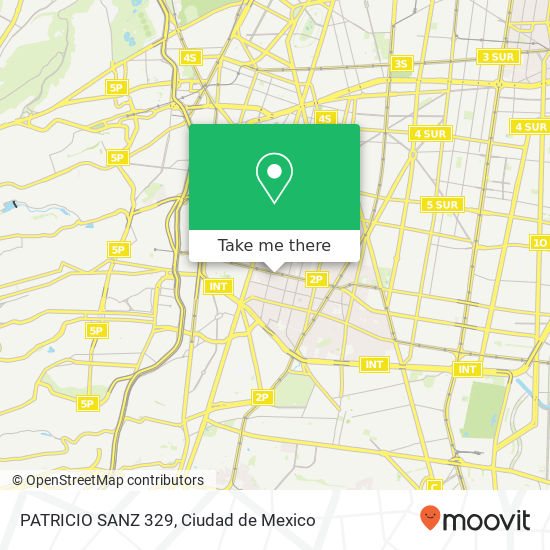 PATRICIO SANZ 329 map