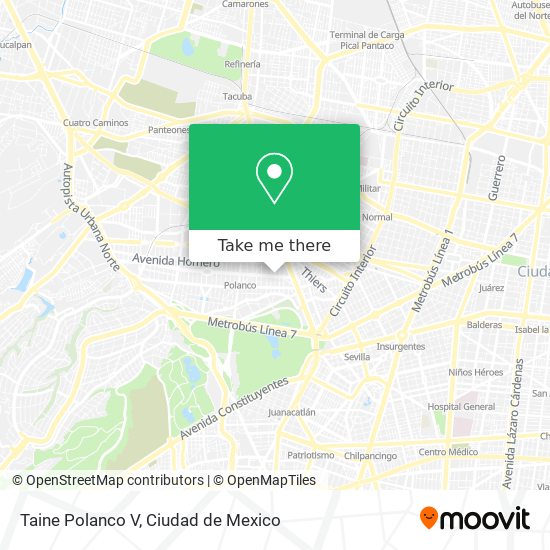 Taine Polanco V map