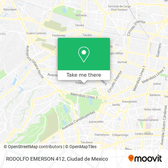 RODOLFO EMERSON 412 map