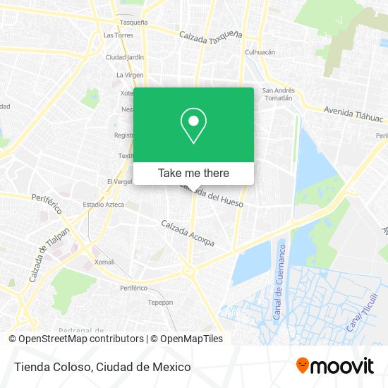 Mapa de Tienda Coloso