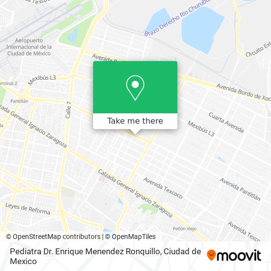 Pediatra Dr. Enrique Menendez Ronquillo map