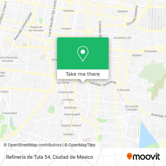 Refinería de Tula 54 map