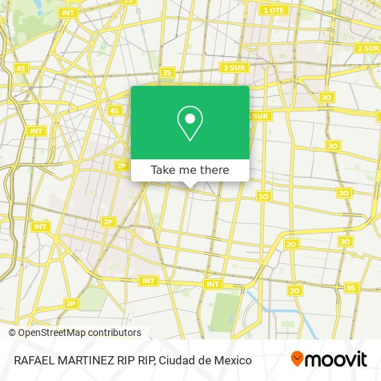 RAFAEL MARTINEZ RIP RIP map
