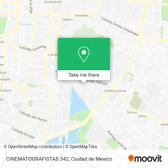 Mapa de CINEMATOGRAFISTAS 342