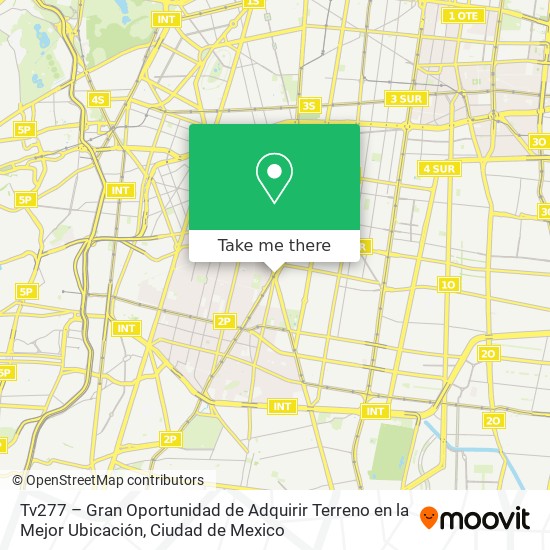 Tv277 – Gran Oportunidad de Adquirir Terreno en la Mejor Ubicación map
