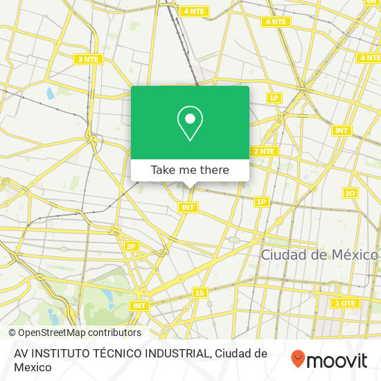 AV  INSTITUTO TÉCNICO INDUSTRIAL map