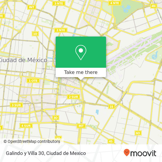 Galindo y Villa  30 map