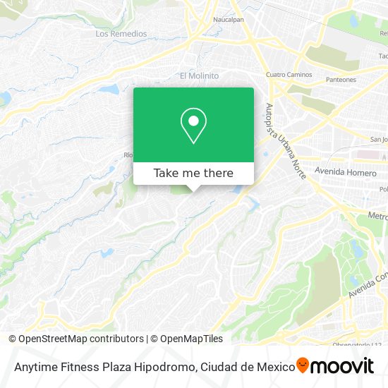 Anytime Fitness Plaza Hipodromo map