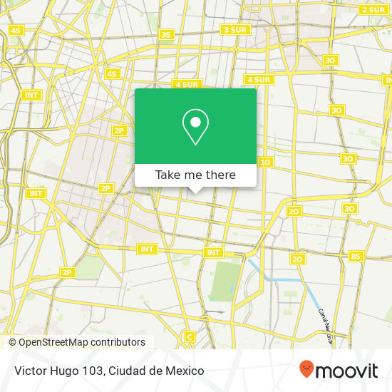 Mapa de Victor Hugo 103