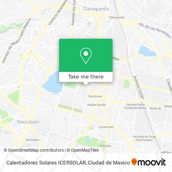 Mapa de Calentadores Solares ICERSOLAR
