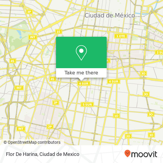 Flor De Harina map