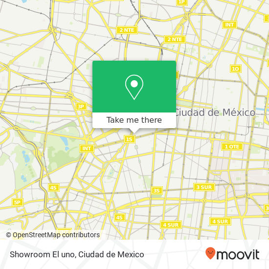 Showroom El uno map