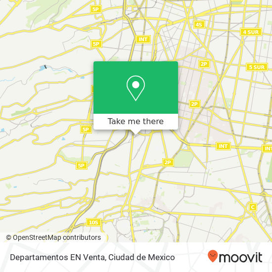 Departamentos EN Venta map