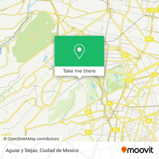 Aguiar y Seijas map