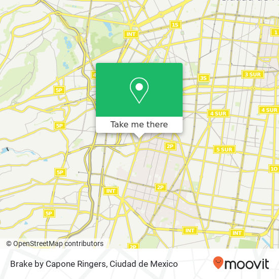 Brake by Capone Ringers map