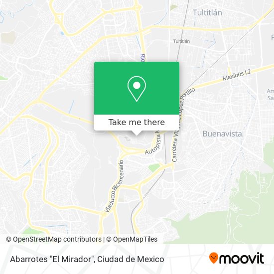 Abarrotes "El Mirador" map