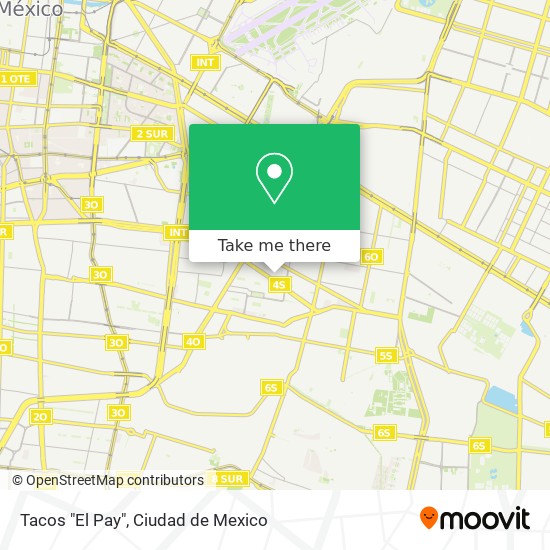 Mapa de Tacos "El Pay"