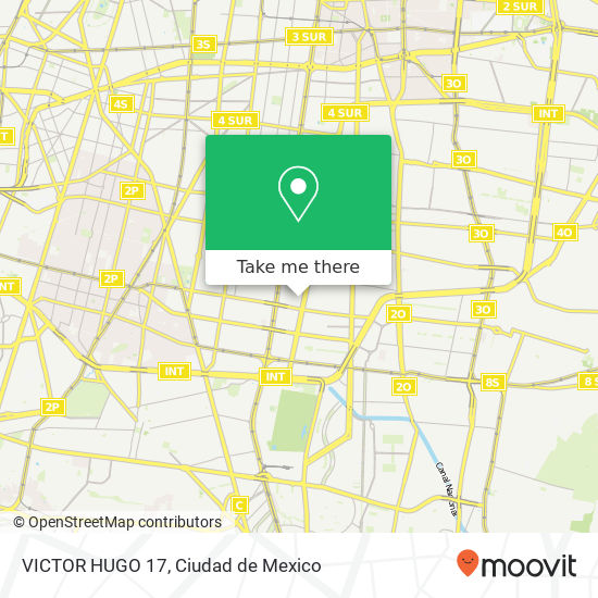 Mapa de VICTOR HUGO 17