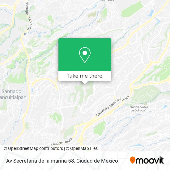 Av  Secretaria de la marina 58 map