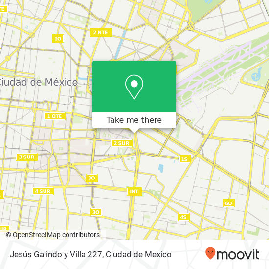 Jesús Galindo y Villa 227 map