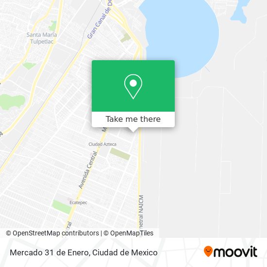 Mercado 31 de Enero map
