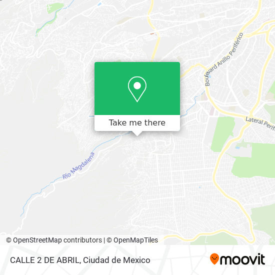 Mapa de CALLE 2 DE ABRIL